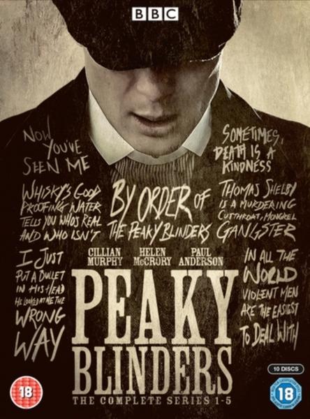 PEAKY BLINDERS: THE COMPLETE SERIES 1-5 10DVD