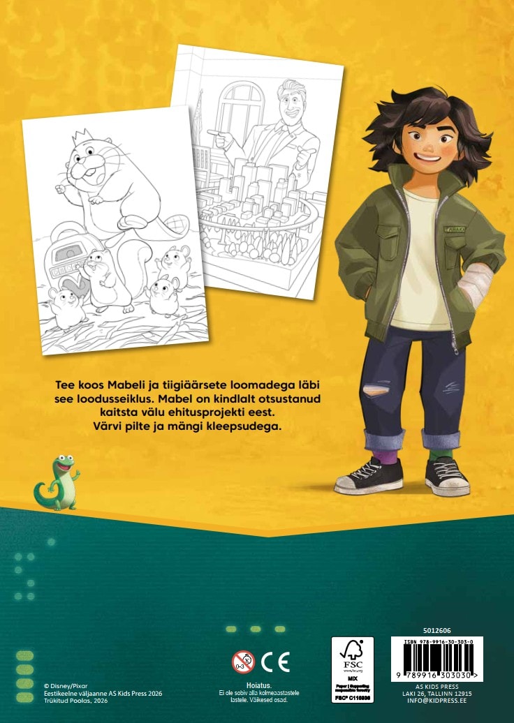 Hüppajad. Värvimisraamat