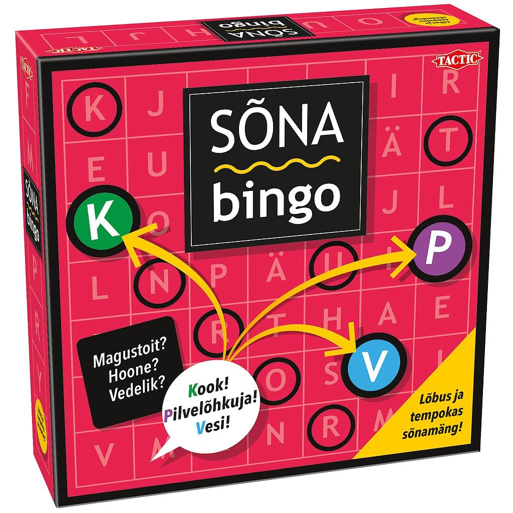 Lauamäng Sõna Bingo