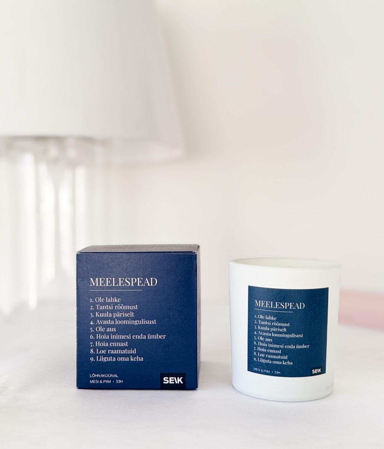 Seik Õnnelik küünal-meelespead