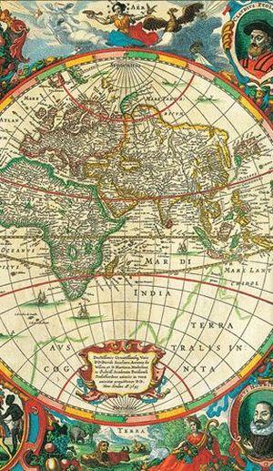 CASPARI TIKUTOPS  WORLD MAP