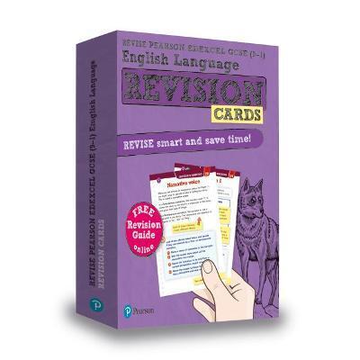 PEARSON REVISE EDEXCEL GCSE (9-1) ENGLISH LANGUAGE REVISION CARDS