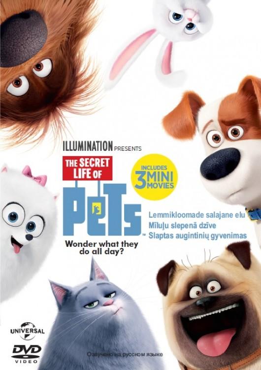LEMMIKLOOMADE SALAJANE ELU / SECRET LIFE OF PETS (2016) DVD