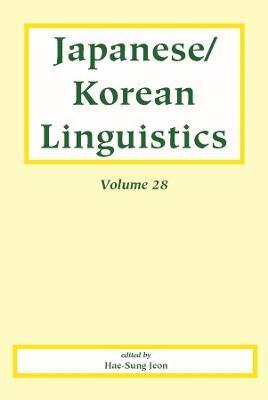 JAPANESE/KOREAN LINGUISTICS, VOLUME 28