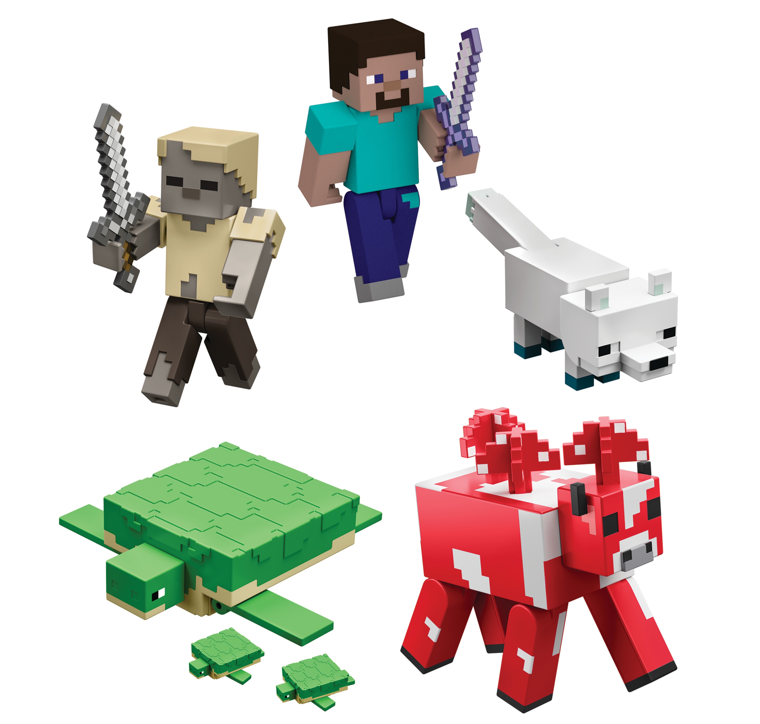 Minecraft figuurid assortii