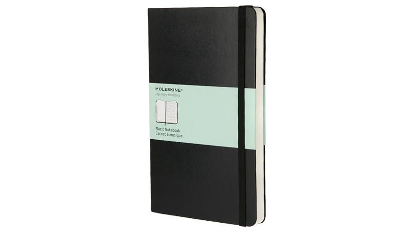 Moleskine Art Plus Music Notebook Large, Black
