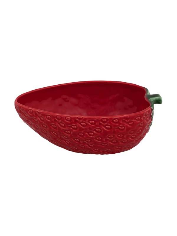 BORDALLO PINHEIRO KAUSS STRAWBERRY, OVAL, 24CM