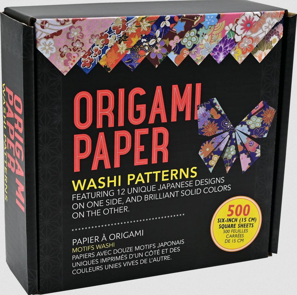 Origami meisterdamise komplekt Washi Patterns, 500 lehte