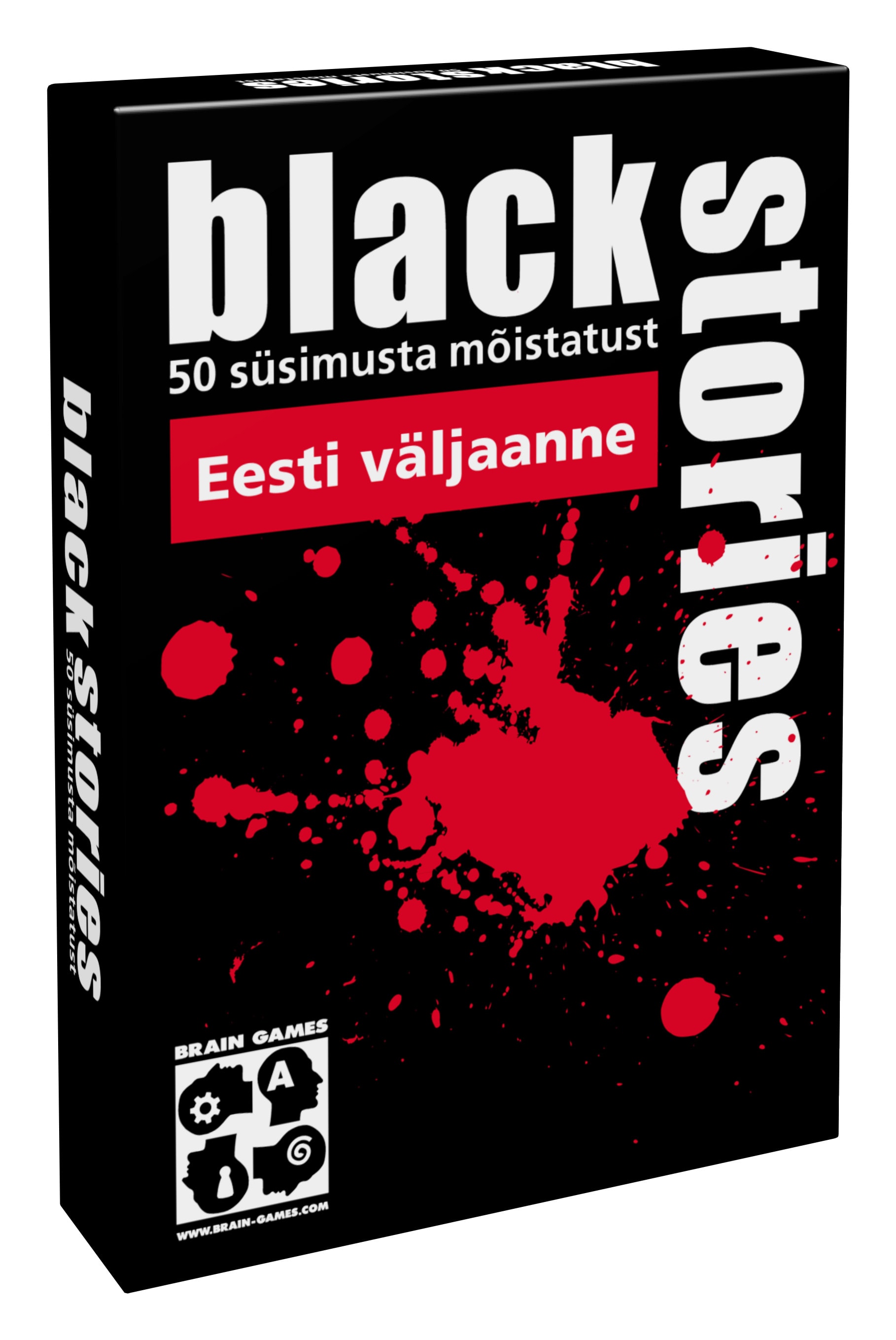 KAARDIMÄNG BLACK STORIES. 50 SÜSIMUSTA MÕISTATUST