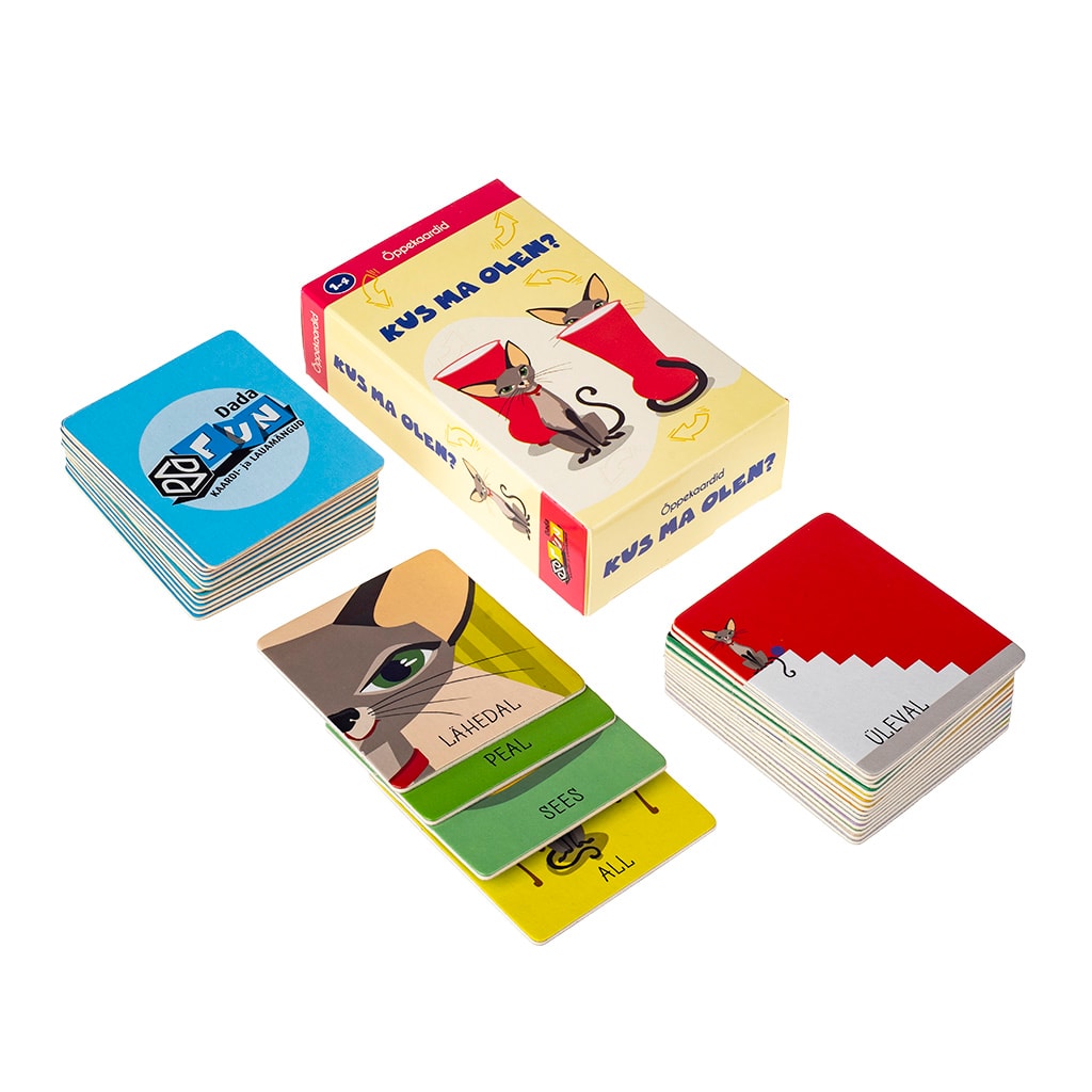 ÕPPEKAARDID KUS MA OLEN?