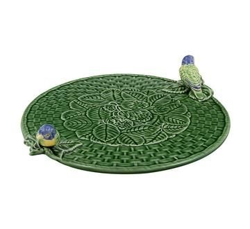 BORDALLO PINHEIRO VAAGEN STRAWBERRY WITH BIRDS