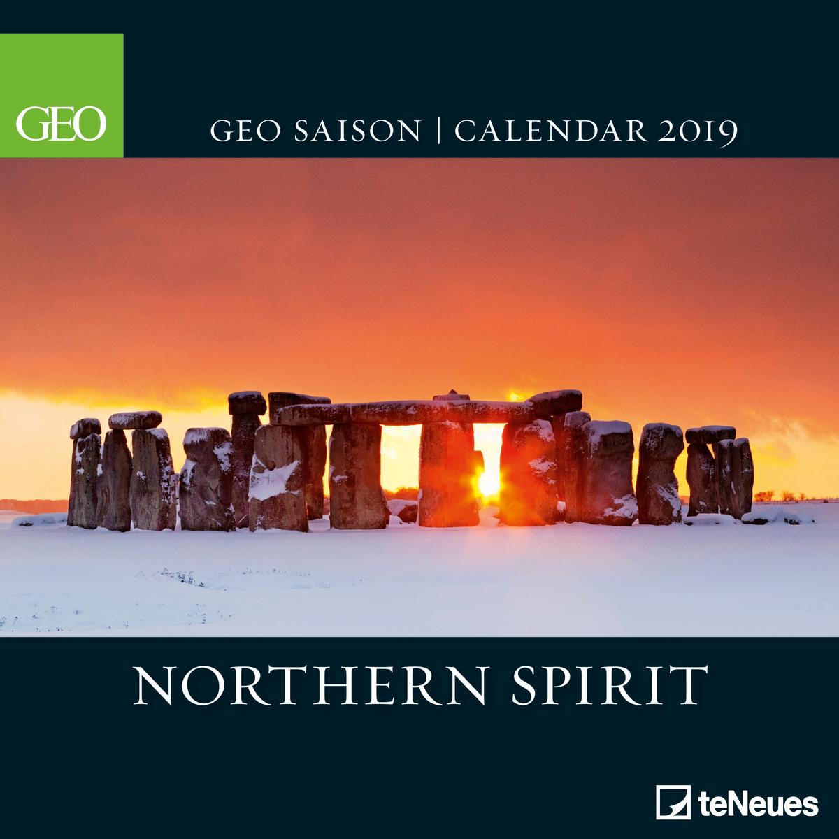 2019 Seinakalender Geo Northern Spirit