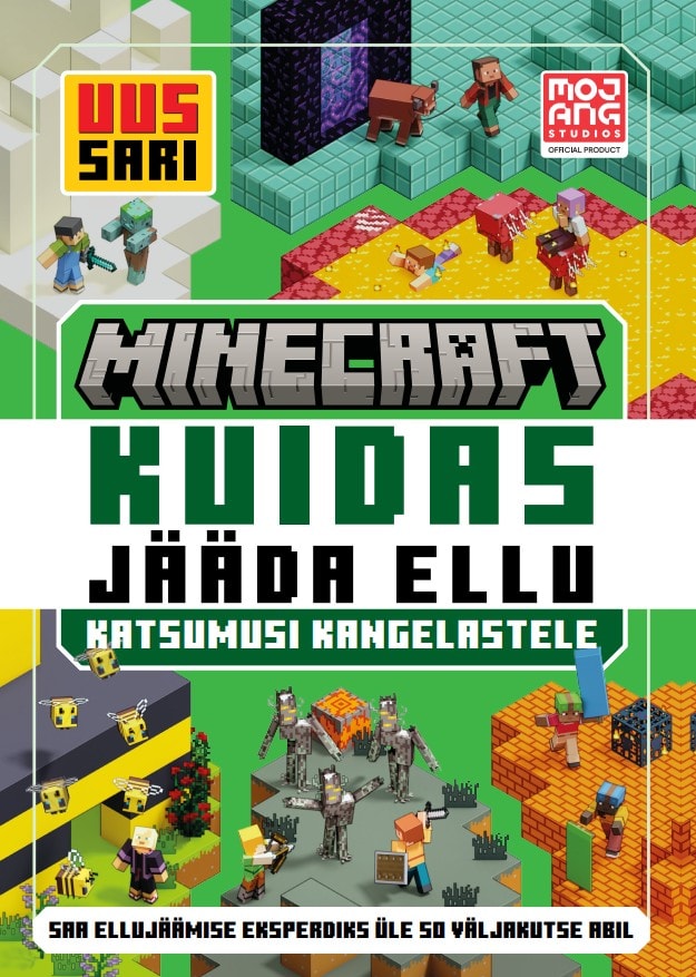 Minecraft. Kuidas jääda ellu. Katsumusi kangelastele