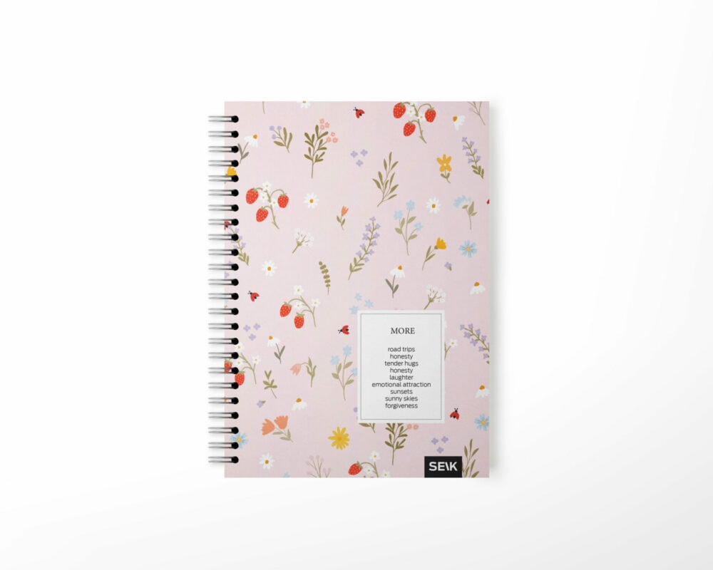 Seik A4 vihik Energy Givers (spiraaliga)