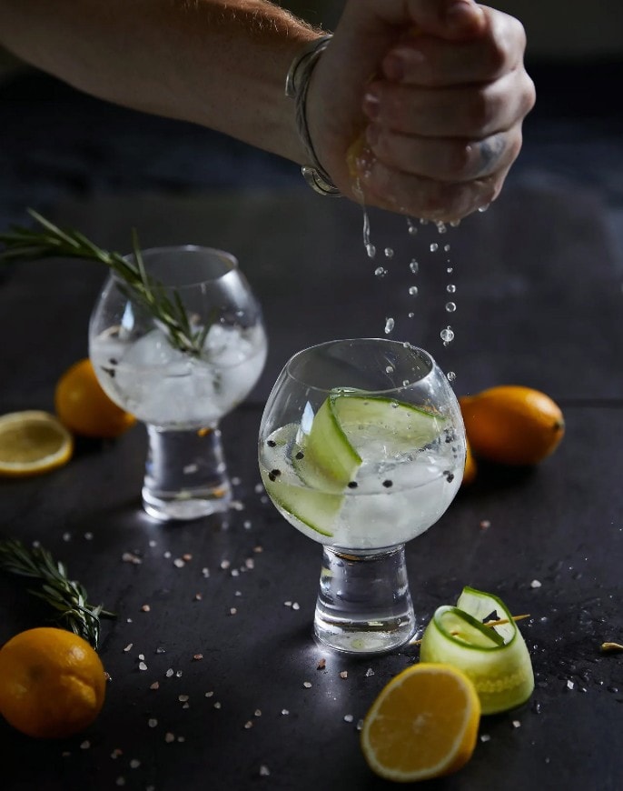 Gentlemen's Hardware Gin klaaside komplekt,2tk