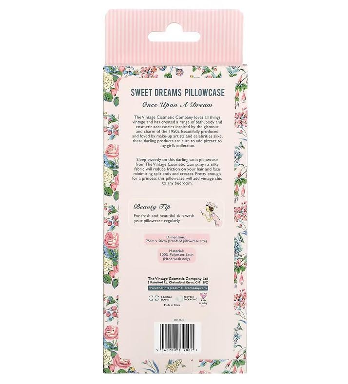 Danielle padjapüür Sweet Dreams, pink satin