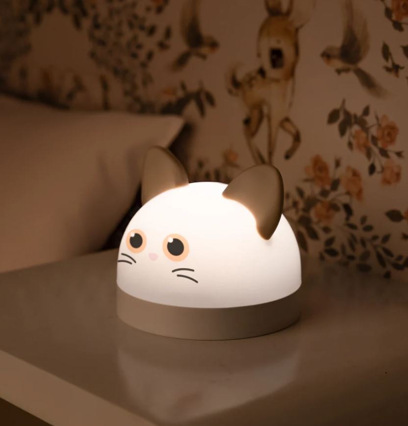 Äratuskell-öölamp Cat