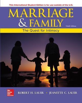 ISE MARRIAGE AND FAMILY: THE QUEST FOR INTIMACY
