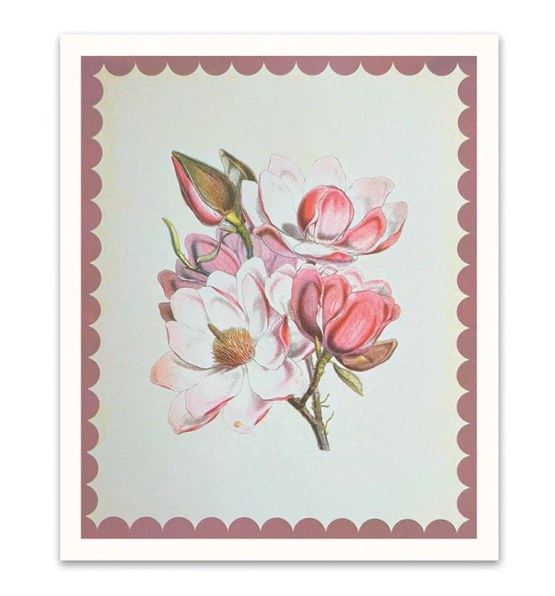 Seinapilt Magnolia, 30x25cm