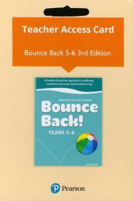 BOUNCE BACK! YEARS 5-6 EBOOK (ACCESS CARD)