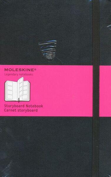 MOLESKINE STORYBOARD NOTEBOOK ART PLUS LARGE BLACK HARD COVER