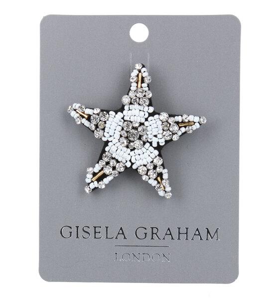 PROSS JEWELLED AND PEARL BEADED STAR