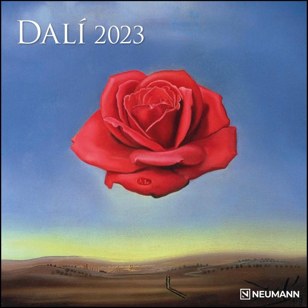 2023 seinakalender Dali, 30x30cm