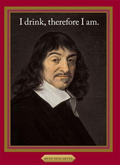 Õnnitluskaart Rene Descartes