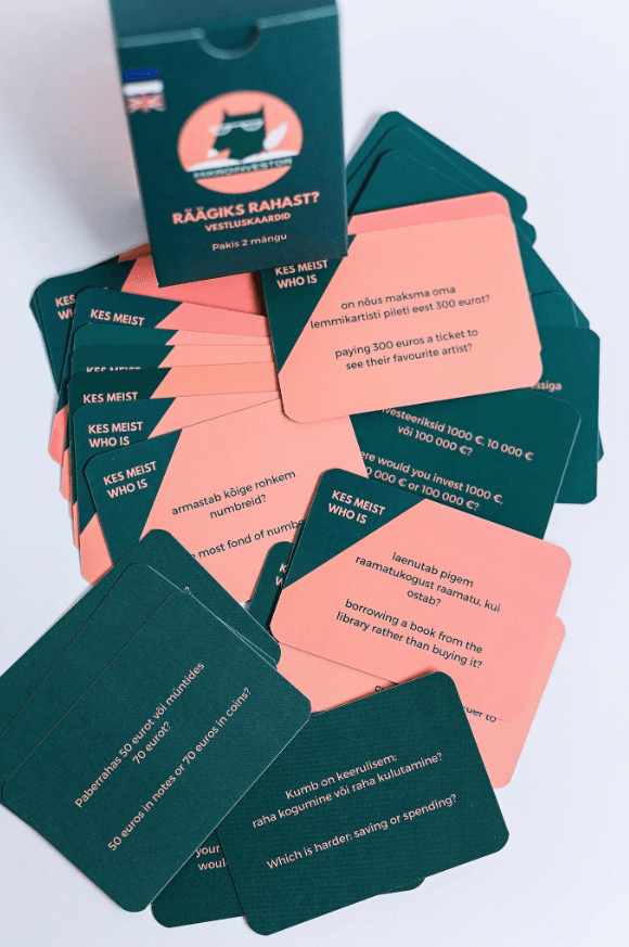 Vestluskaardid Räägiks rahast?