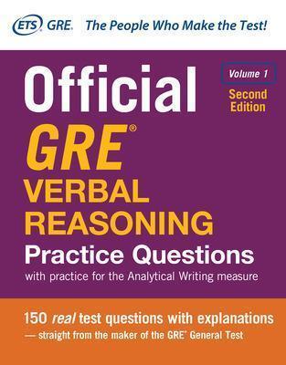 OFFICIAL GRE VERBAL REASONING PRACTICE QUESTIONS, SECOND EDITION, VOLUME 1
