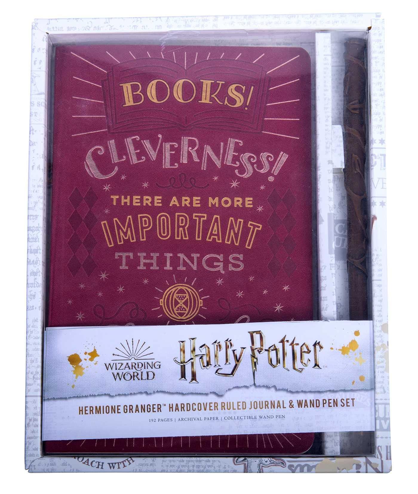 Märkmik + Pastapliiats Harry Potter, Hermione Granger Journal & Wand