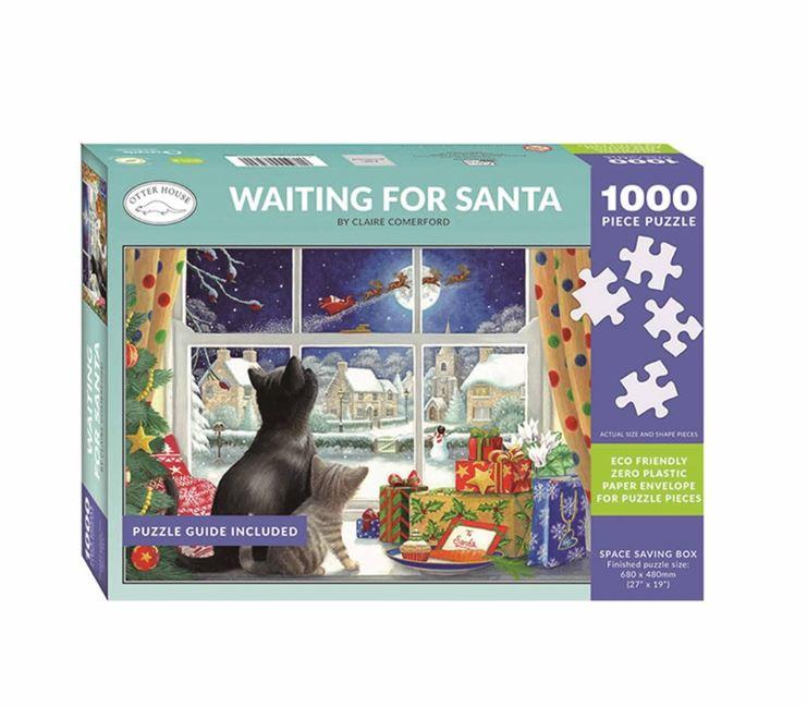 Pusle Kittens Waiting for Santa, 1000tk