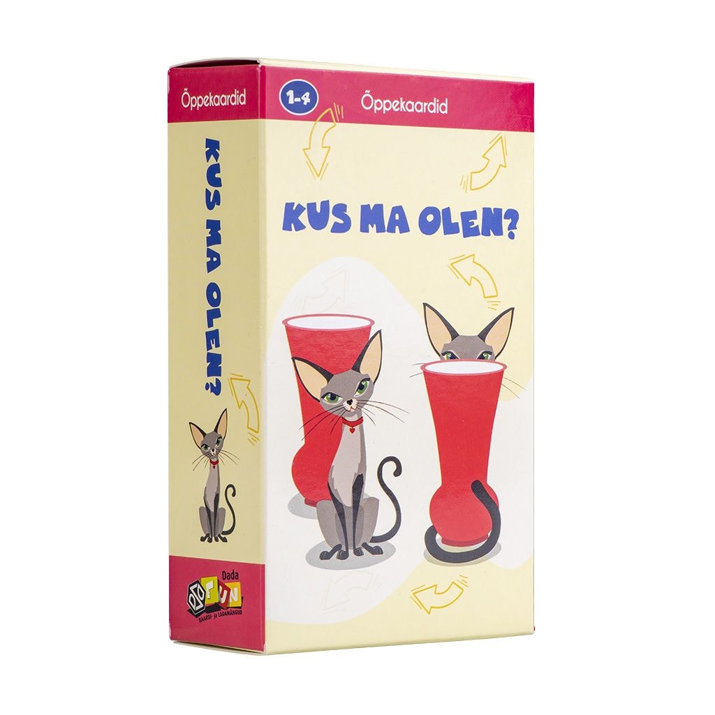 ÕPPEKAARDID KUS MA OLEN?