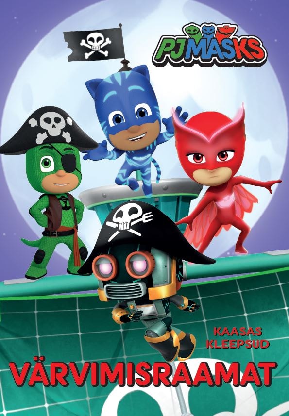 PJ MASKS. VÄRVIMISRAAMAT