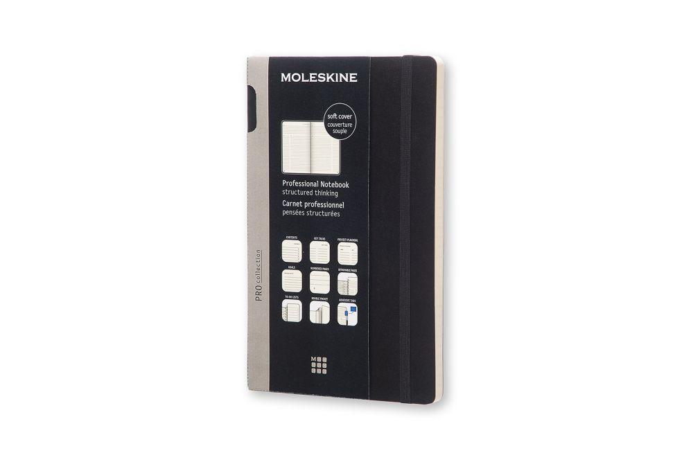 Moleskine Professional Notebook Xlarge Black SoftcCOVER