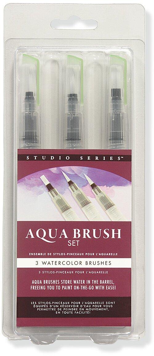 Studio Series pintslite komplekt Aqua Brushes, 3tk