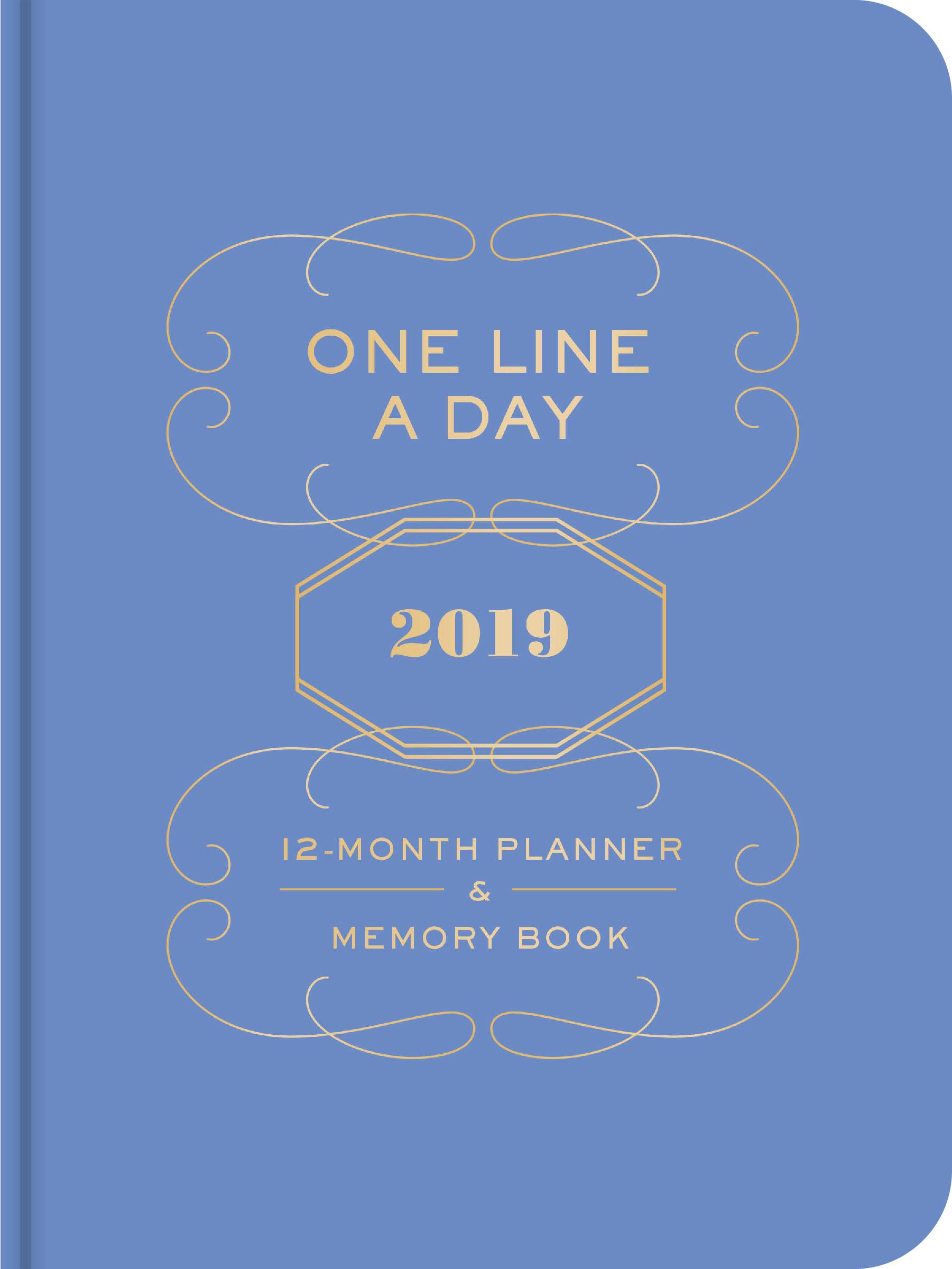 2019 Kalendermärkmik One Line A Day