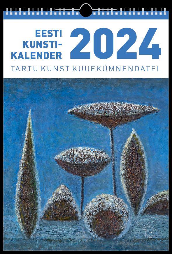 Eesti kunstikalender kinkekarbis 2024 