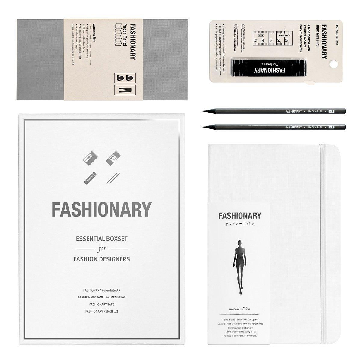 Fashionary Essential Boxset for Fashion Designers