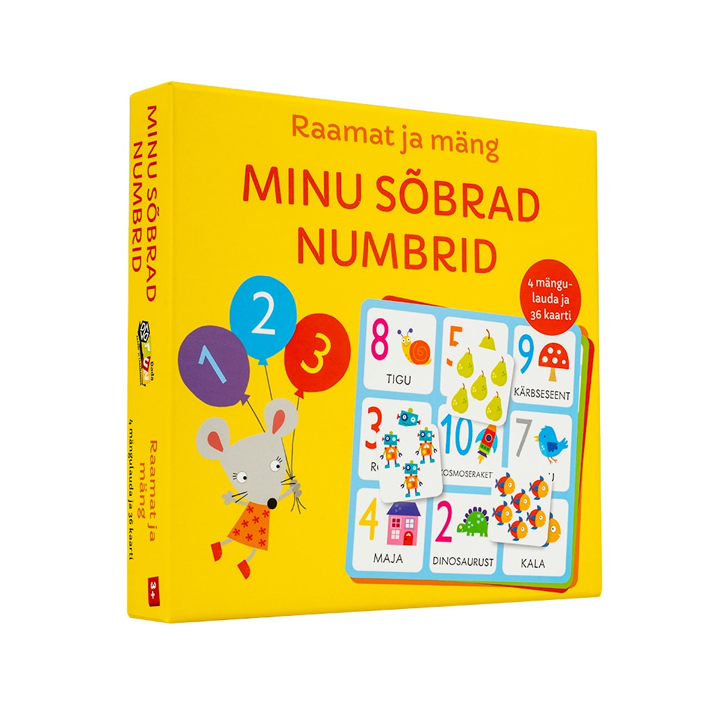 Minu sõbrad numbrid - raamat ja mäng