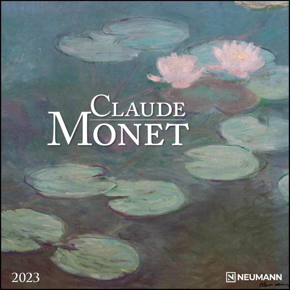 2023 seinakalender Claude Monet, 30x30cm