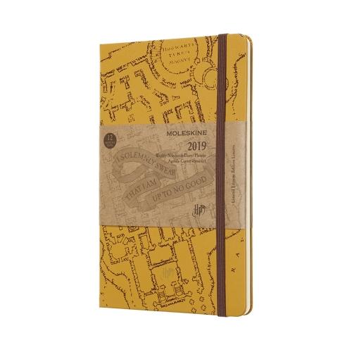 2019 Moleskine 12M Harry Potter Weekly Diary Largebeige Hard Cover