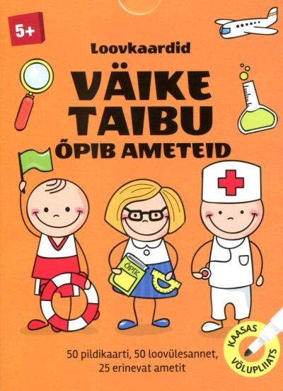 LOOVKAARDID VÄIKE TAIBU ÕPIB AMETEID