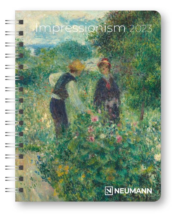 2023 kalendermärkmik Deluxe: Impressionism, A5