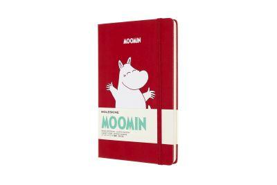 Moleskine Moomin Le Large Ruled Red