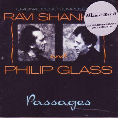 RAVI SHANKAR / PHILIP GLASS - PASSAGES (1990) CD