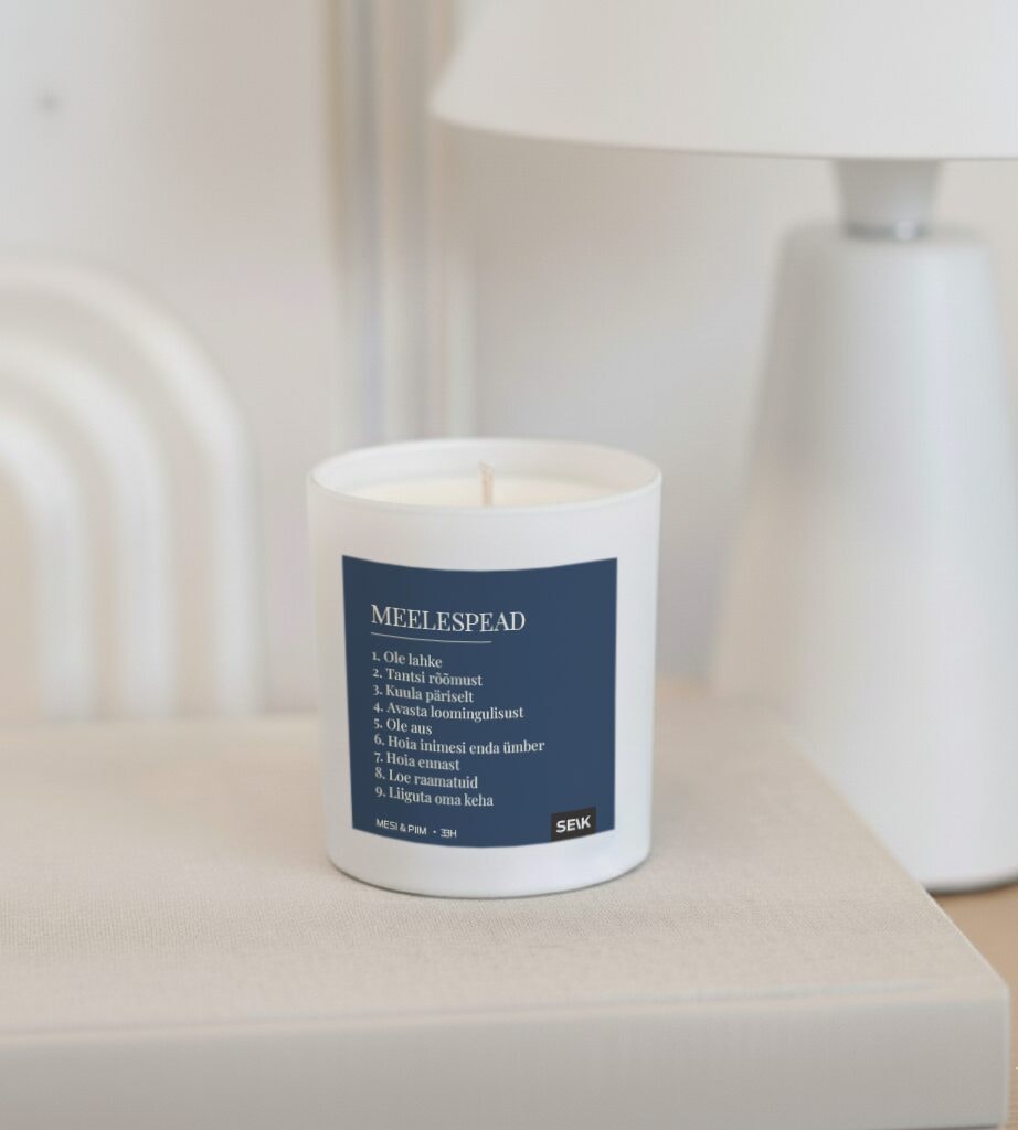 Seik Õnnelik küünal-meelespead