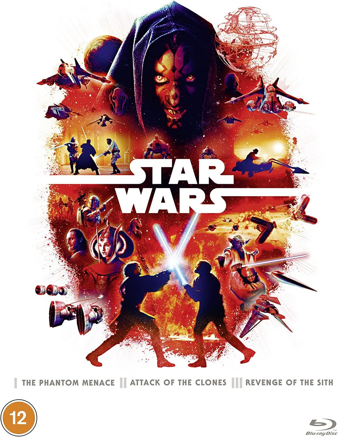 Star Wars Trilogy: Episodes I, II and III (2022) Blu-ray