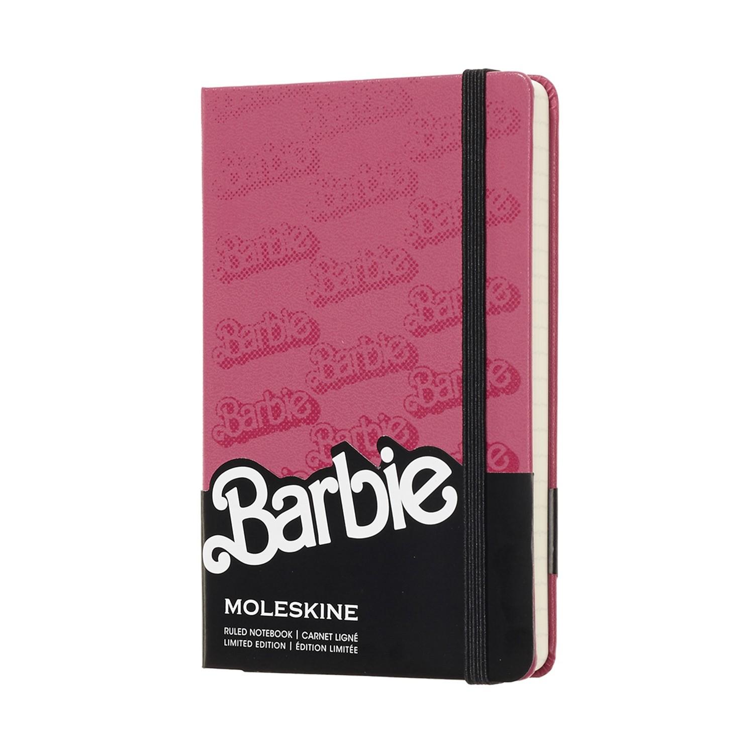 Moleskine Limited Edition Notebook Barbie Pocket RULED LOGO