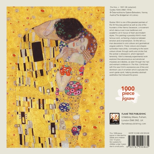 PUSLE THE KISS (GUSTAV KLIMT), 1000TK